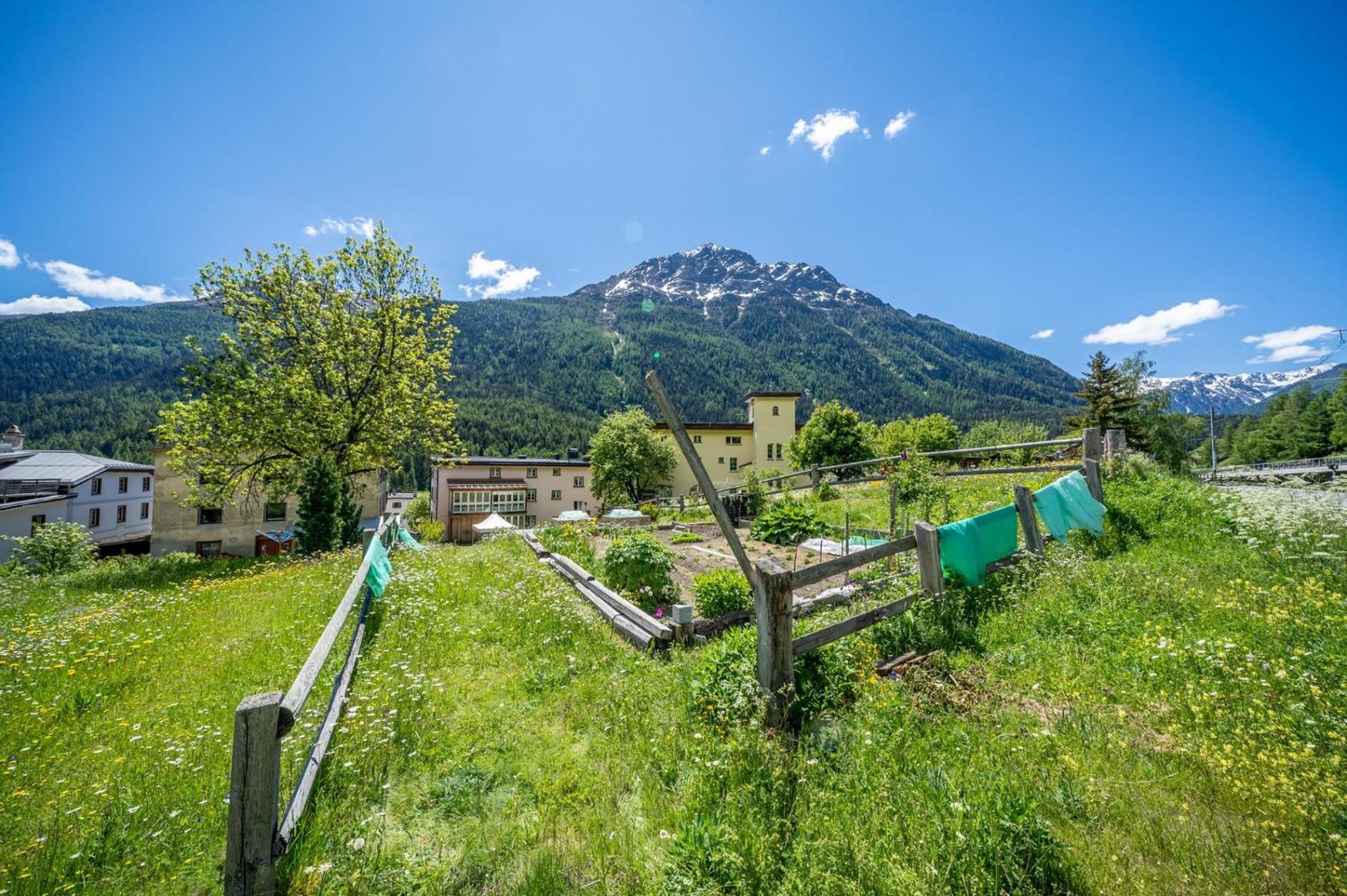 Chasa Plazza Gronda Apartment Lavin Exterior foto